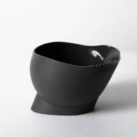 Deep Tint Bowl w Teeth - Stone