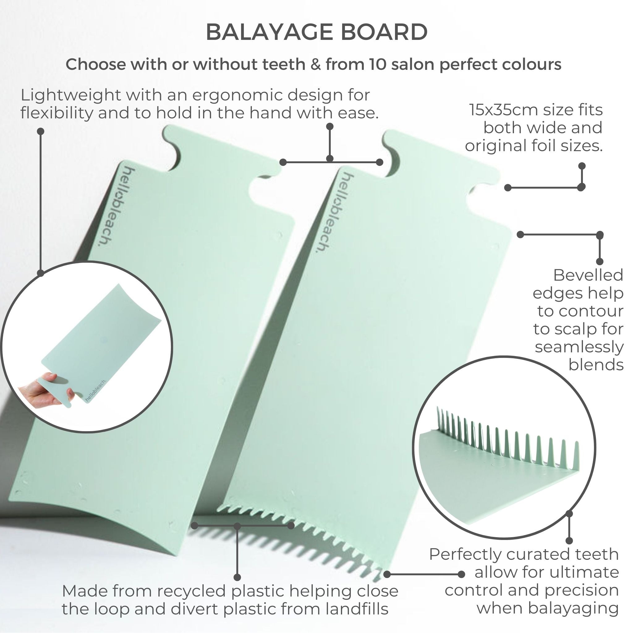 Balayage Board w Teeth