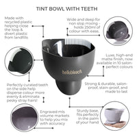 Hello Bleach Deep Tint Bowl With Teeth